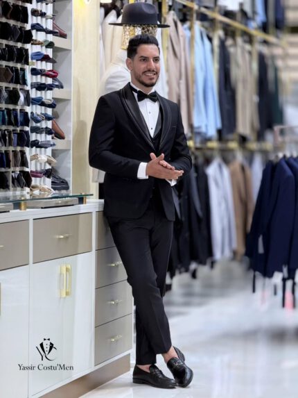 Smoking Noir Col Châle — Soirée & Gala
